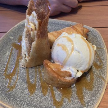 Pacific Catch - Cheesecake spring rolls and vanilla bean ice cream - Seafood Near Me - Walnut Creek, California