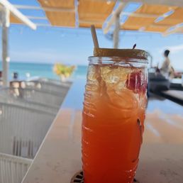 Mai tai at the bar Mai tai at the bar