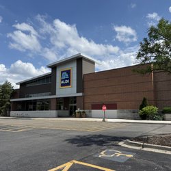 Strip mall storefront.