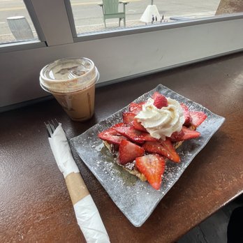 The 205 Coffee Bar - Nutella Strawberry Waffles - Coffee & Tea Near Me - Holland, Michigan The 205 Coffee Bar - Nutella Strawberry Waffles - Coffee & Tea Near Me - Holland, Michigan