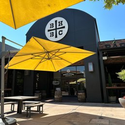 Exterior outside entrance of BarrelHouse Brewing - Fresno, California Exterior outside entrance of BarrelHouse Brewing - Fresno, California