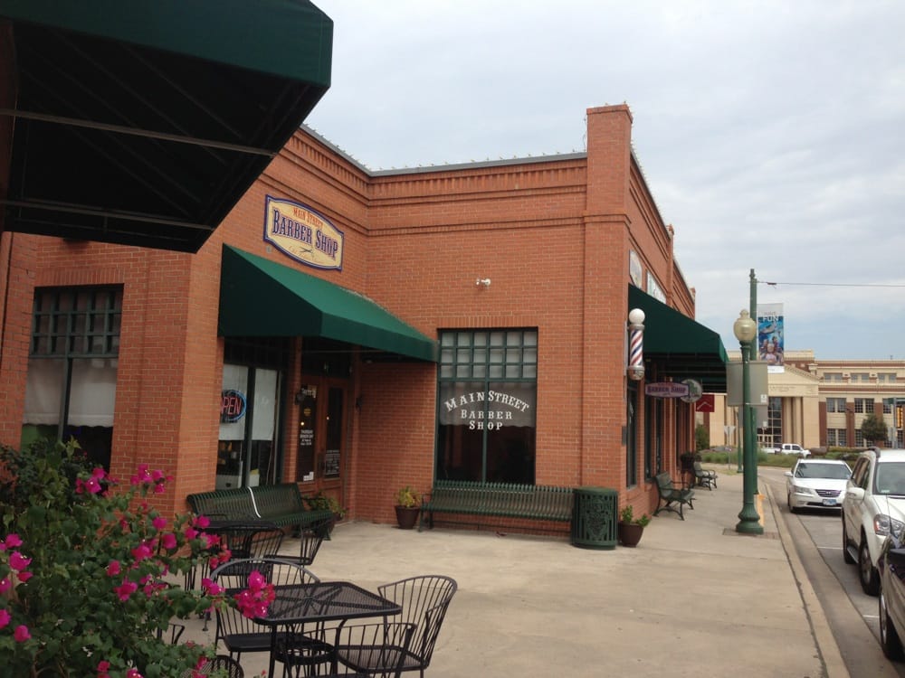 Main Street Barber Shop Logo