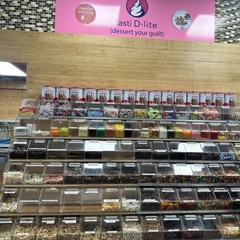 Tasti D-Lite - Some of the toppings - Ice Cream & Frozen Yogurt Near Me - New York, New York Tasti D-Lite - Some of the toppings - Ice Cream & Frozen Yogurt Near Me - New York, New York