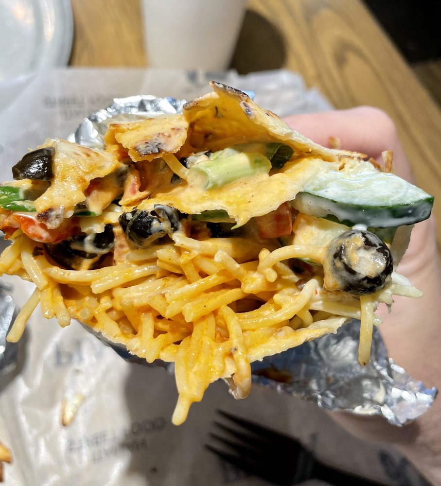 Food from Piada Italian Street Food