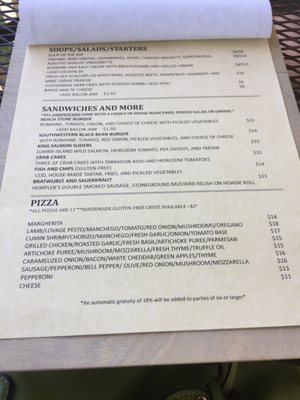 Menu photo 3 Beach Store Cafe Lummi Island, WA