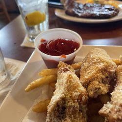 Nancy's Steak House - Garlic Parmesan chicken wings