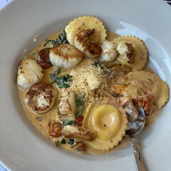 Thornton Winery - Lobster ravioli with added scallops - Wineries Near Me - Temecula, California
