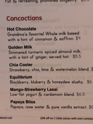 Menu photo 1 NOKturne Juice Bar & World Food Houston, TX