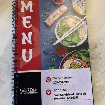 The Pho - Menu - Vietnamese Near Me - Modesto, California The Pho - Menu - Vietnamese Near Me - Modesto, California