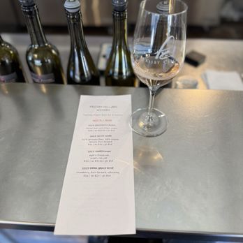 Frisby Cellars - Rose wine - Wine Tasting Room Near Me - Dana Point, California