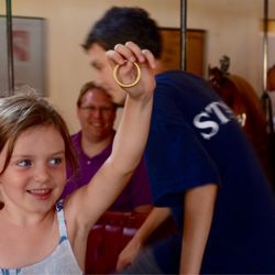 Flying Horses - Getting the brass ring!