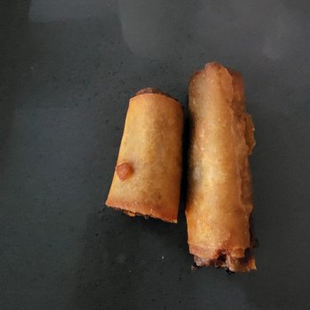 Toppings Tree Restaurant - Lumpia - I asked about the size and was super sad to see this. Why charge me full price and cut in 1/2. Totally disappointed! - Filipino Near Me - Santa Clara, California Toppings Tree Restaurant - Lumpia - I asked about the size and was super sad to see this. Why charge me full price and cut in 1/2. Totally disappointed! - Filipino Near Me - Santa Clara, California
