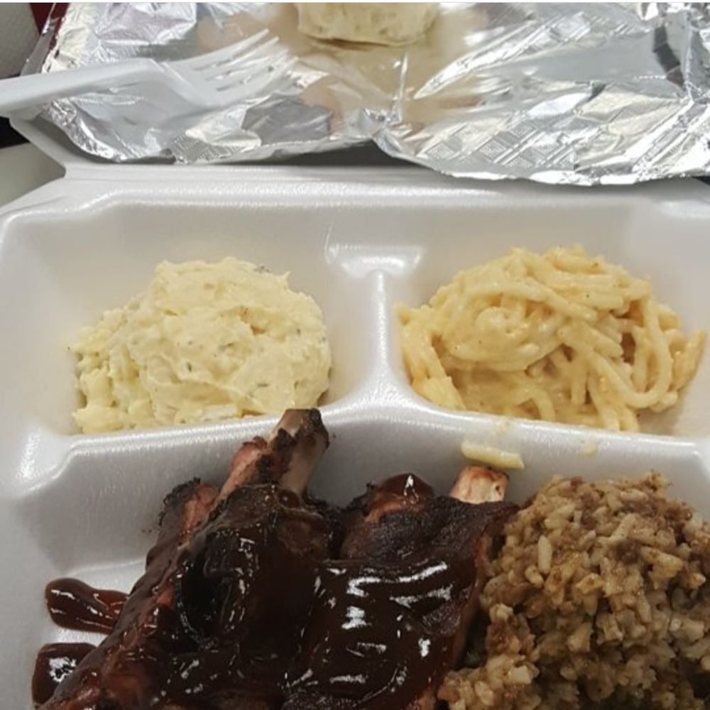 Full Do's Cafe & Catering - Ribs, potato salad, rice dressing, and that darn spaghetti and cheese is sooooo good - Caterers Near Me - Lake Charles, Louisiana Full Do's Cafe & Catering - Ribs, potato salad, rice dressing, and that darn spaghetti and cheese is sooooo good - Caterers Near Me - Lake Charles, Louisiana