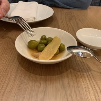 Mercado Little Spain - Complimentary olives - Seafood Near Me - New York, New York
