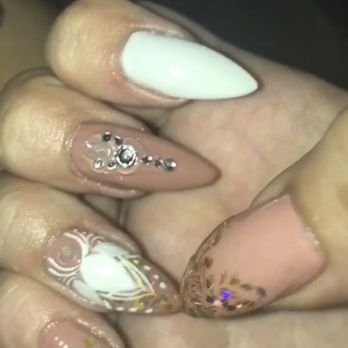Signature Nails & Spa - Another crazy request it looks like I have a tiara on my nail!! - Nail Salons Near Me - Doylestown, Pennsylvania Signature Nails & Spa - Another crazy request it looks like I have a tiara on my nail!! - Nail Salons Near Me - Doylestown, Pennsylvania
