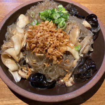 Jin Cook - Mushroom Japchae - Korean Near Me - Glendale, California