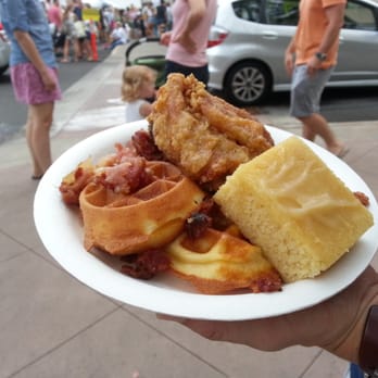Soul - Chicken and Bacon Waffles - Farmers Market Near Me - Kailua, Hawaii Soul - Chicken and Bacon Waffles - Farmers Market Near Me - Kailua, Hawaii