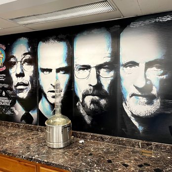 Breaking Bad RV Tours - A mural dedicated to the leading villians of Breaking Bad - Tours Near Me - Albuquerque, New Mexico