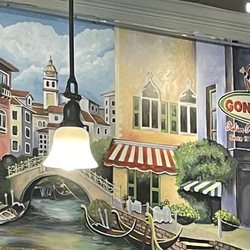 Gondolier Italian Restaurant and Pizza - Mural on the wall