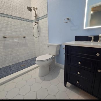 Coastal Tile Installation - Vanity, mirror, shower, flooring - General Contractors Near Me - New Port Richey, Florida