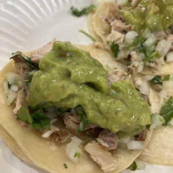 La Michoacana - Chicken Tacos (added guac) - Mexican Near Me - Reno, Nevada