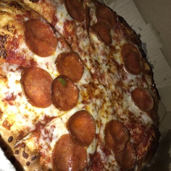 Pizza x Two - Personal size pepperoni pizza was more like a small! Big!! - Pizza Near Me - Long Beach, California