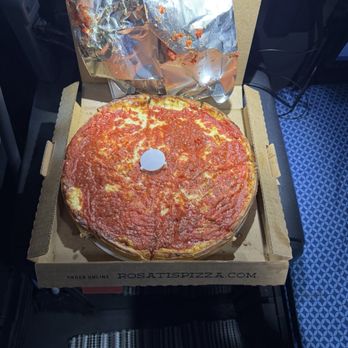 Rosati's Pizza Channahon - Deep dish cheese pizza - Pizza Near Me - Channahon, Illinois