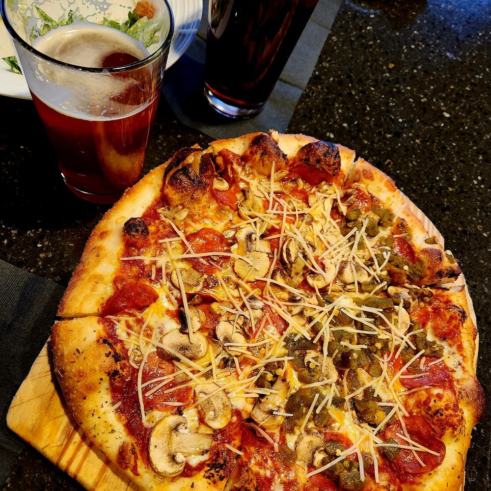 High Point Grill - Pizza & Salad & Brewskies, Delish combination. HOT Green Chile!! Yum. One of our Fav places...always good. Nice service! - Sandwiches Near Me - Albuquerque, New Mexico High Point Grill - Pizza & Salad & Brewskies, Delish combination. HOT Green Chile!! Yum. One of our Fav places...always good. Nice service! - Sandwiches Near Me - Albuquerque, New Mexico