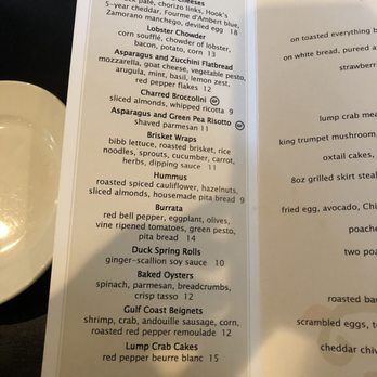 Backstreet Cafe - Menu - New American Near Me - Houston, Texas