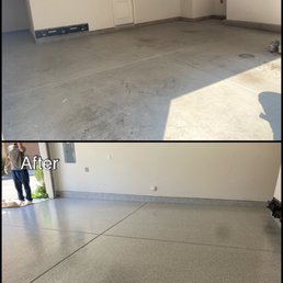 epoxy, garage epoxy, garage