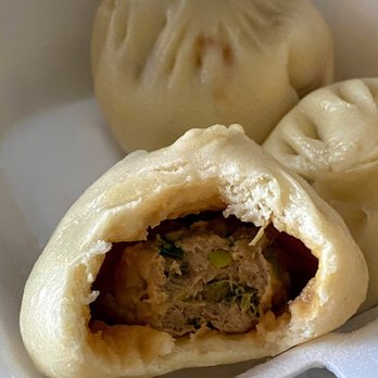 Lan City Handpulled Noodle - "Pork Buns".. They should have called this "Disappointing Dry Meatball in a Gummy Purse!" - Noodles Near Me - Ypsilanti, Michigan Lan City Handpulled Noodle - "Pork Buns".. They should have called this "Disappointing Dry Meatball in a Gummy Purse!" - Noodles Near Me - Ypsilanti, Michigan