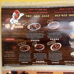 Pollos Junior - Menu