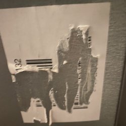 Appliances 4 Less - Scratched out serial number tag.