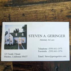 Geringer Steven A Attorney At Law