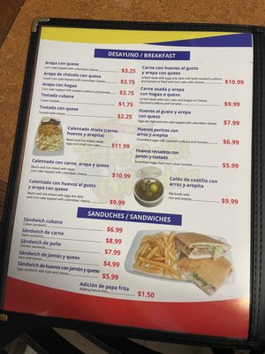 Menu photo 4 Mi Bella Colombia Tampa, FL