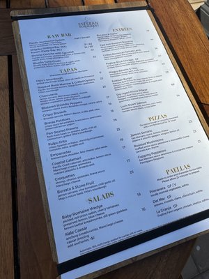 Menu photo 8 Esteban Restaurant Monterey, CA