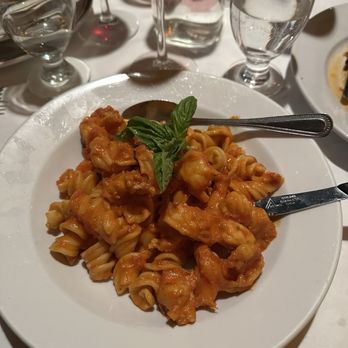 Cafe 2825 - Fusilli with vodka sauce & shrimp - Italian Near Me - Atlantic City, New Jersey Cafe 2825 - Fusilli with vodka sauce & shrimp - Italian Near Me - Atlantic City, New Jersey
