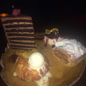 Papi Steak Miami Beach - Dessert tray! We got it all and it was worth it! - Steakhouses Near Me - Miami Beach, Florida