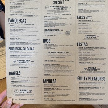 Zenith Brunch & Cocktails - Menu - Breakfast & Brunch Near Me - Lisbon, 11