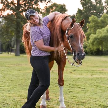 Rushlow's Arabian Farms - Lead Instructor Jolie, with Lesson Horse, Fabio - Horseback Riding Near Me - Romulus, Michigan Rushlow's Arabian Farms - Lead Instructor Jolie, with Lesson Horse, Fabio - Horseback Riding Near Me - Romulus, Michigan