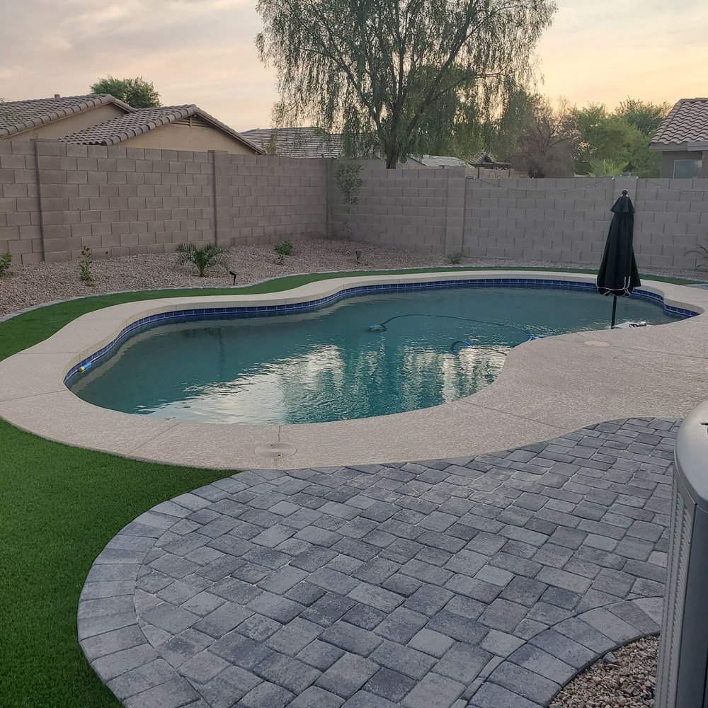 Superior Outdoor Specialists - What a transformation! - Masonry/Concrete Near Me - Mesa, Arizona