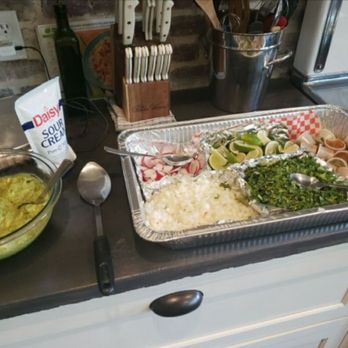 Tacos Los Primos - Toppings for taco bar. So beautifully displayed! - Mexican Near Me - Stillwater, Oklahoma Tacos Los Primos - Toppings for taco bar. So beautifully displayed! - Mexican Near Me - Stillwater, Oklahoma
