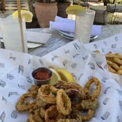 The Bar at Short Stories Hotel - Calamari...delicious