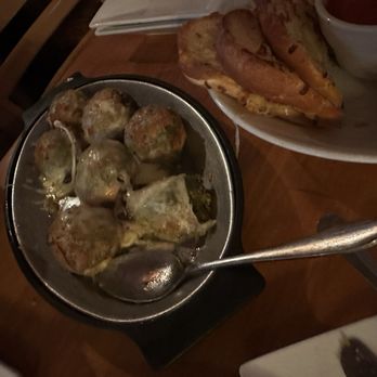 The Log Cabin - Stuffed mushrooms - Seafood Near Me - Clinton, Connecticut