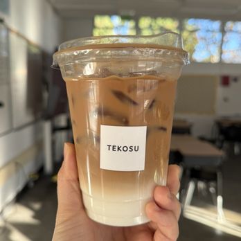 Tekosu Cafe - Iced cappuccino (it came sweetened) - Coffee & Tea Near Me - Arcadia, California Tekosu Cafe - Iced cappuccino (it came sweetened) - Coffee & Tea Near Me - Arcadia, California