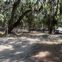 Jekyll Island Campground - Roads, General Campground views