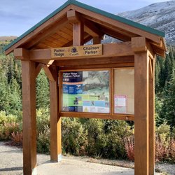 Parker Ridge - The trailhead for Parker Ridge.