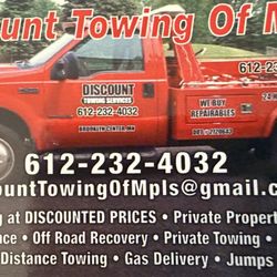 Discount Towing Of Mpls