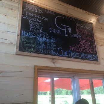 Grace Tyler Estate Winery - Current menu! - Wine Tasting Room Near Me - Constantia, New York Grace Tyler Estate Winery - Current menu! - Wine Tasting Room Near Me - Constantia, New York