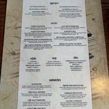 Valters at the Maennerchor - Menu - German Near Me - Columbus, Ohio Valters at the Maennerchor - Menu - German Near Me - Columbus, Ohio